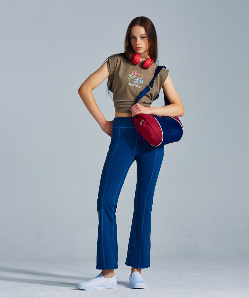 MNS X AMERICAN APPAREL NO RUN SLEEVELESS (OVER-FIT) - 4 COLORS BROWN