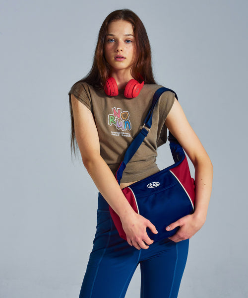 MNS X AMERICAN APPAREL NO RUN SLEEVELESS (OVER-FIT) - 4 COLORS BROWN