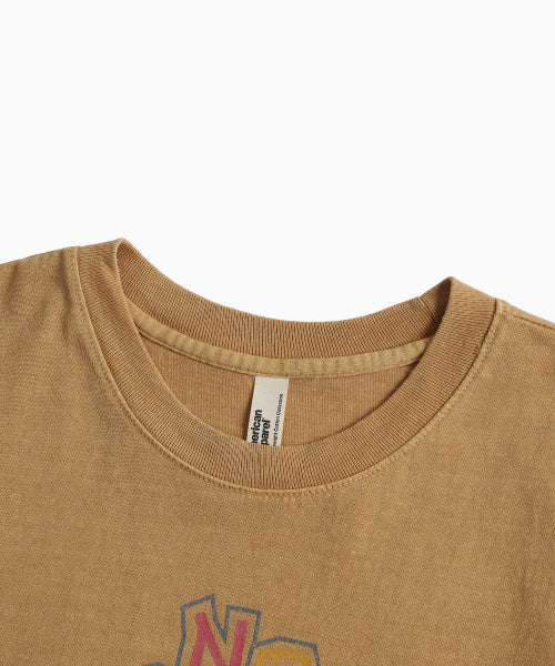 MNS X AMERICAN APPAREL NO RUN SLEEVELESS (OVER-FIT) - 4 COLORS MUSTARD