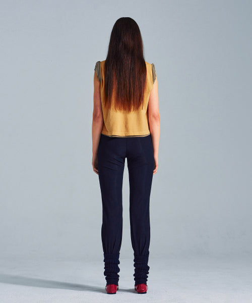 MNS X AMERICAN APPAREL NO RUN SLEEVELESS (OVER-FIT) - 4 COLORS MUSTARD