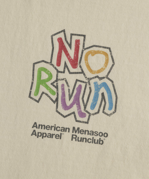 MNS X AMERICAN APPAREL NO RUN SLEEVELESS (OVER-FIT) - 4 COLORS CREAM
