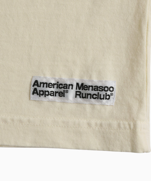 MNS X AMERICAN APPAREL NO RUN SLEEVELESS (OVER-FIT) - 4 COLORS CREAM