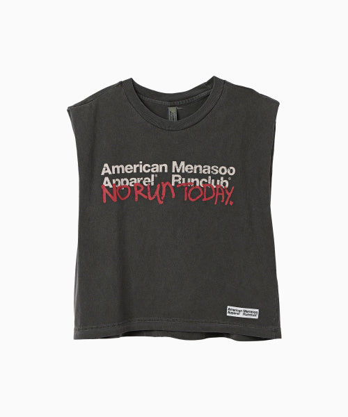 MNS X AMERICAN APPAREL TODAY SLEEVELESS (OVER-FIT) - 4 COLORS CHARCOAL