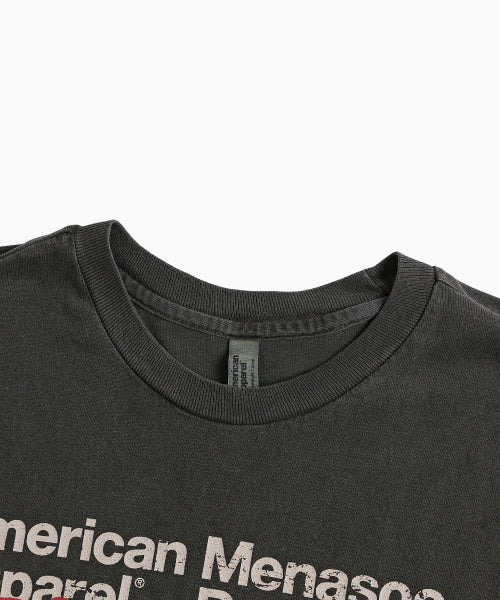 MNS X AMERICAN APPAREL TODAY SLEEVELESS (OVER-FIT) - 4 COLORS CHARCOAL