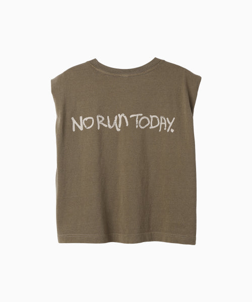 MNS X AMERICAN APPAREL TODAY SLEEVELESS (OVER-FIT) - 4 COLORS BROWN