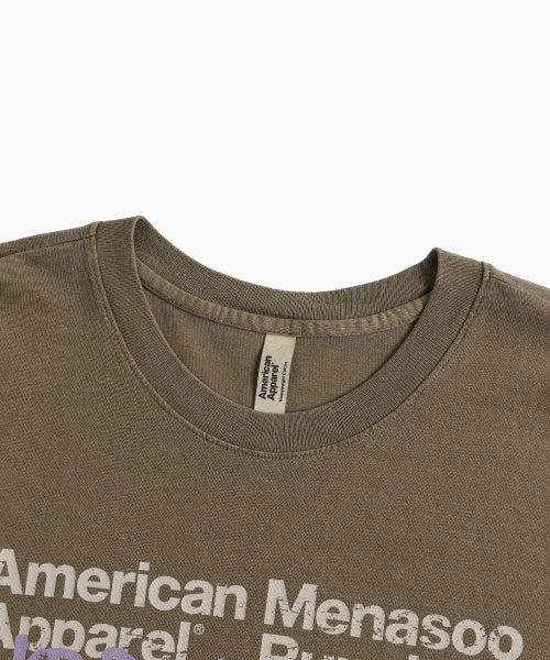 MNS X AMERICAN APPAREL TODAY SLEEVELESS (OVER-FIT) - 4 COLORS BROWN