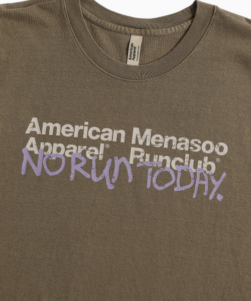 MNS X AMERICAN APPAREL TODAY SLEEVELESS (OVER-FIT) - 4 COLORS BROWN