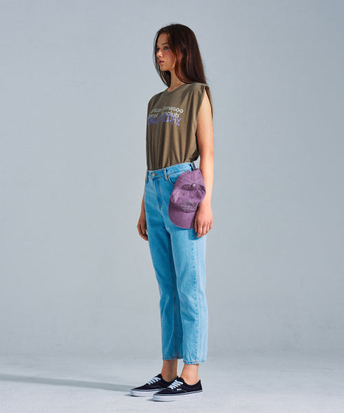 MNS X AMERICAN APPAREL TODAY SLEEVELESS (OVER-FIT) - 4 COLORS BROWN