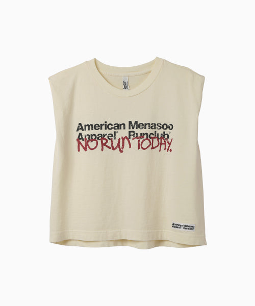 MNS X AMERICAN APPAREL TODAY SLEEVELESS (OVER-FIT) - 4 COLORS CREAM