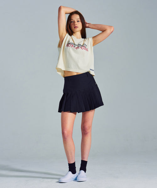 MNS X AMERICAN APPAREL TODAY SLEEVELESS (OVER-FIT) - 4 COLORS CREAM