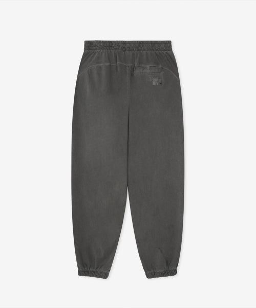 ESCAPE DYED SWEAT OVERFIT JOGGER PANTS - 2 COLORS CHARCOAL