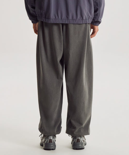 ESCAPE DYED SWEAT OVERFIT JOGGER PANTS - 2 COLORS CHARCOAL