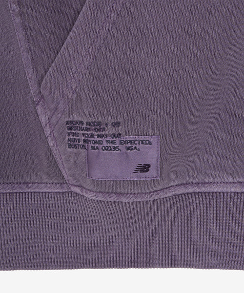 ESCAPE DYED HOOD ZIP UP - 2 COLORS PURPLE