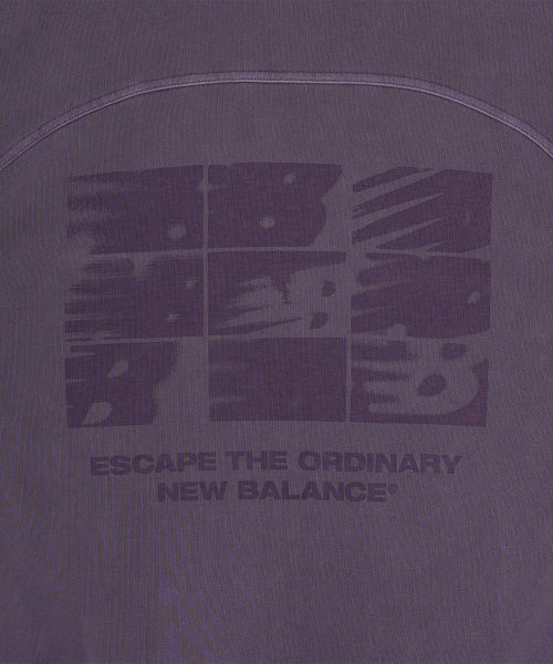 ESCAPE DYED HOOD ZIP UP - 2 COLORS PURPLE