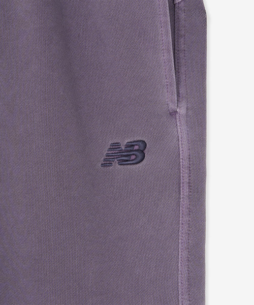 ESCAPE DYED BERMUDA SWEAT SHORTS - 2 COLORS PURPLE