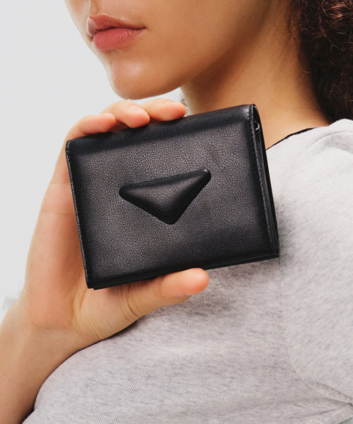 SOTY FOLD COIN WALLET BLACK