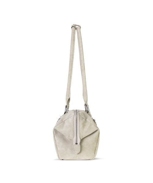 SOTY BUCKLE BAG PEBBLE - 2 COLORS CREAM