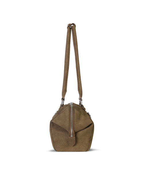 SOTY BUCKLE BAG PEBBLE - 2 COLORS CAMEL