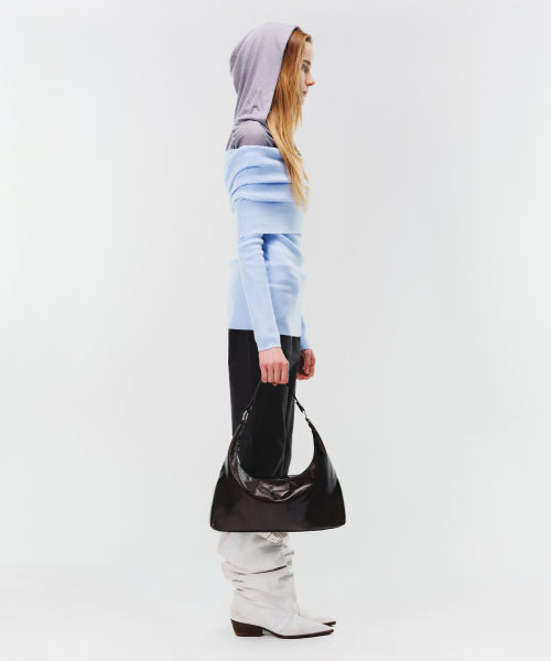 SOTY HOBO BAG CHOCO BERRY - 2 COLORS AS SHOWN