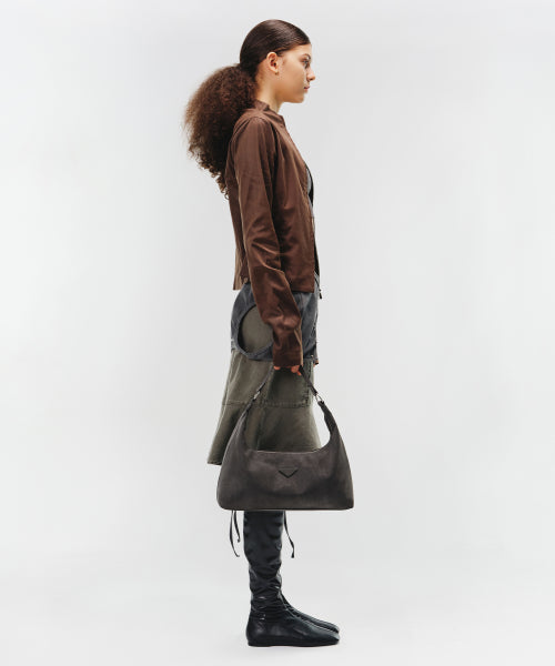 SOTY HOBO BAG CHOCO BERRY - 2 COLORS GREY