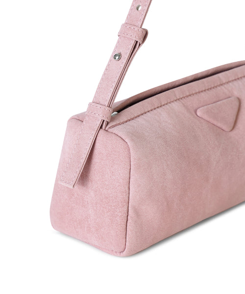 SOTY MELLOW BAG NUBUCK - 2 COLORS PINK