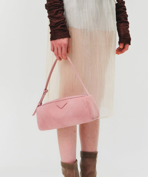 SOTY MELLOW BAG NUBUCK - 2 COLORS PINK