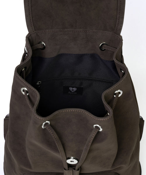 SOTY BACKPACK NUBUCK - 2 COLORS BROWN