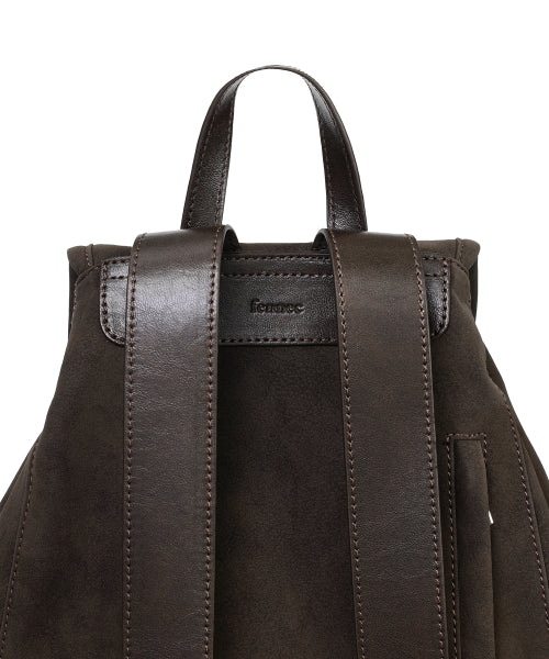 SOTY BACKPACK NUBUCK - 2 COLORS BROWN