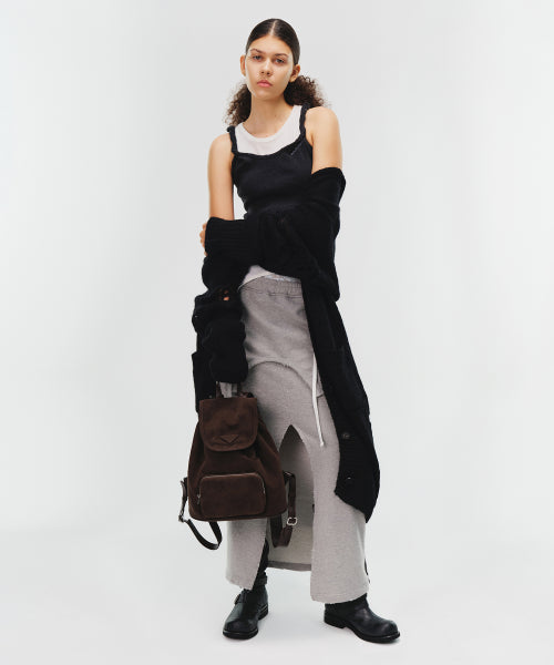 SOTY BACKPACK NUBUCK - 2 COLORS BROWN