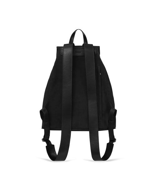 SOTY BACKPACK NUBUCK - 2 COLORS BLACK
