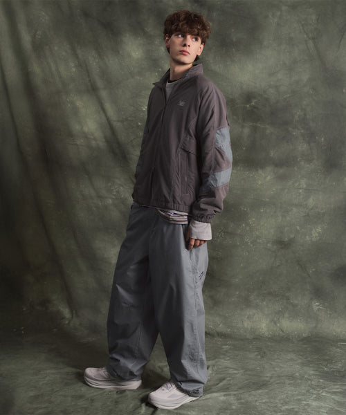 NB-ESCAPE STAND NECK WARM UP JACKET - 3 COLORS L/GRAY