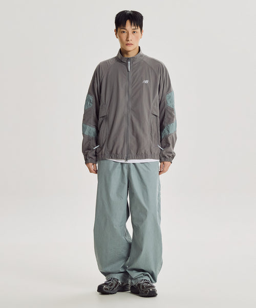 NB-ESCAPE STAND NECK WARM UP JACKET - 3 COLORS L/GRAY