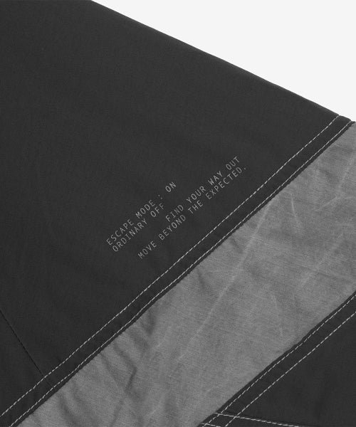 NB-ESCAPE STAND NECK WARM UP JACKET - 3 COLORS CHARCOAL