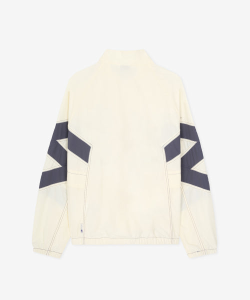 NB-ESCAPE STAND NECK WARM UP JACKET - 3 COLORS IVORY