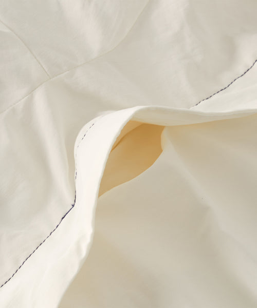 NB-ESCAPE STAND NECK WARM UP JACKET - 3 COLORS IVORY