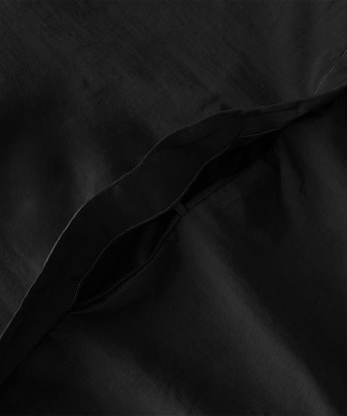 WOMEN ALLDAY HOODED WINDBREAKER - 3 COLORS BLACK