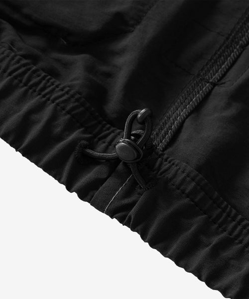 WOMEN ALLDAY HOODED WINDBREAKER - 3 COLORS BLACK