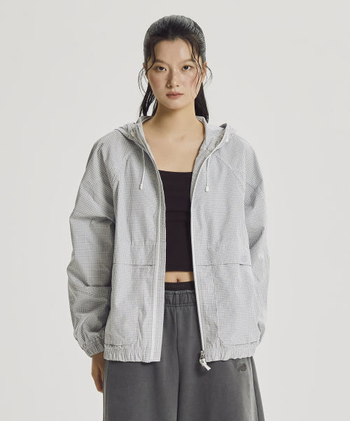 WOMEN ALLDAY HOODED WINDBREAKER - 3 COLORS S/BLUE