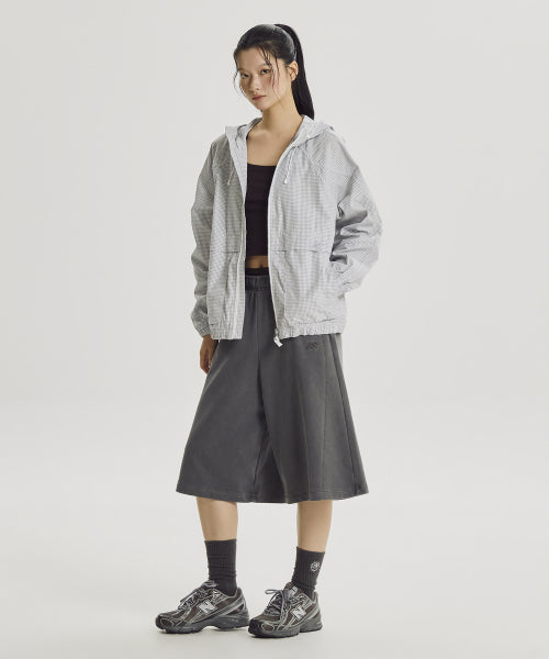 WOMEN ALLDAY HOODED WINDBREAKER - 3 COLORS S/BLUE
