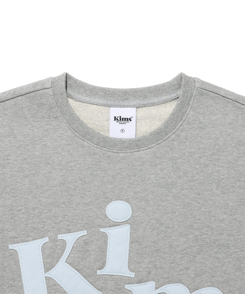 MESSY ALPHA APP SWEATSHIRT - 6 COLORS GREY
