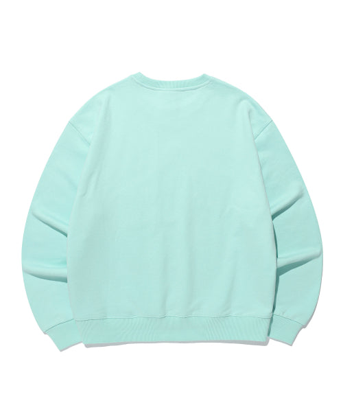 MESSY ALPHA APP SWEATSHIRT - 6 COLORS MINT