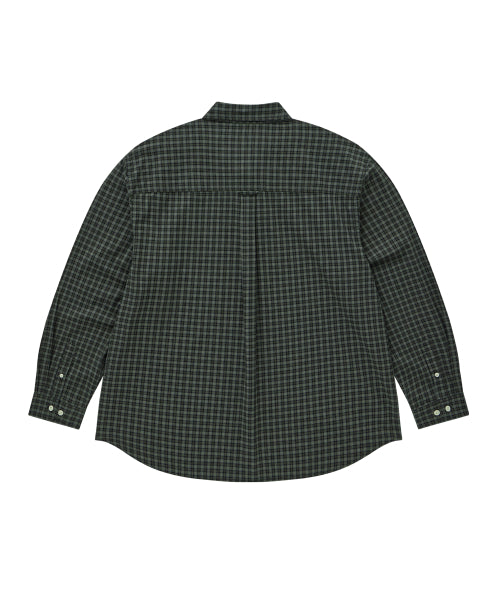 CHECK SHIRT #SANA同款！ - 3 COLORS NAVY