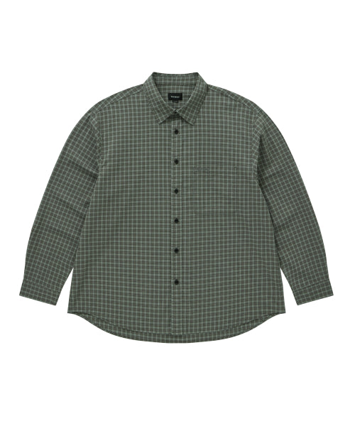 CHECK SHIRT #SANA同款！ - 3 COLORS GREY