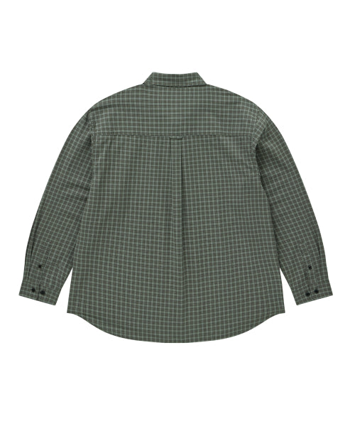 CHECK SHIRT #SANA同款！ - 3 COLORS GREY
