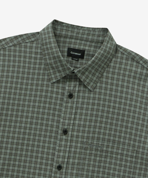 CHECK SHIRT #SANA同款！ - 3 COLORS GREY