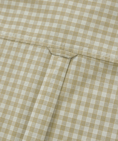 CHECK SHIRT #SANA同款！ - 3 COLORS BEIGE