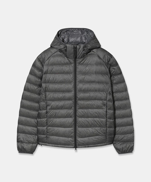 WOMENS JELLO HOODIE DOWN JACKET - 5 COLORS CHARCOAL