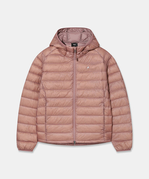 WOMENS JELLO HOODIE DOWN JACKET - 5 COLORS CHARCOAL