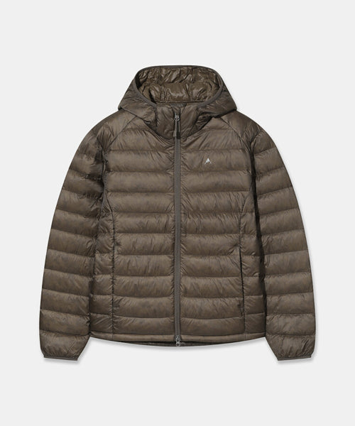 WOMENS JELLO HOODIE DOWN JACKET - 5 COLORS CHARCOAL