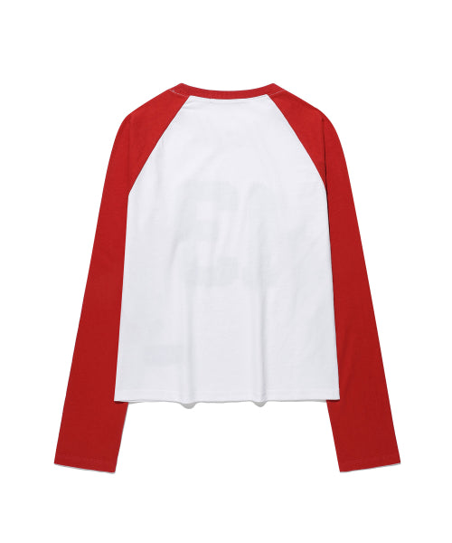 KING NUMBER LOGO LS TEE - 2 COLORS RED